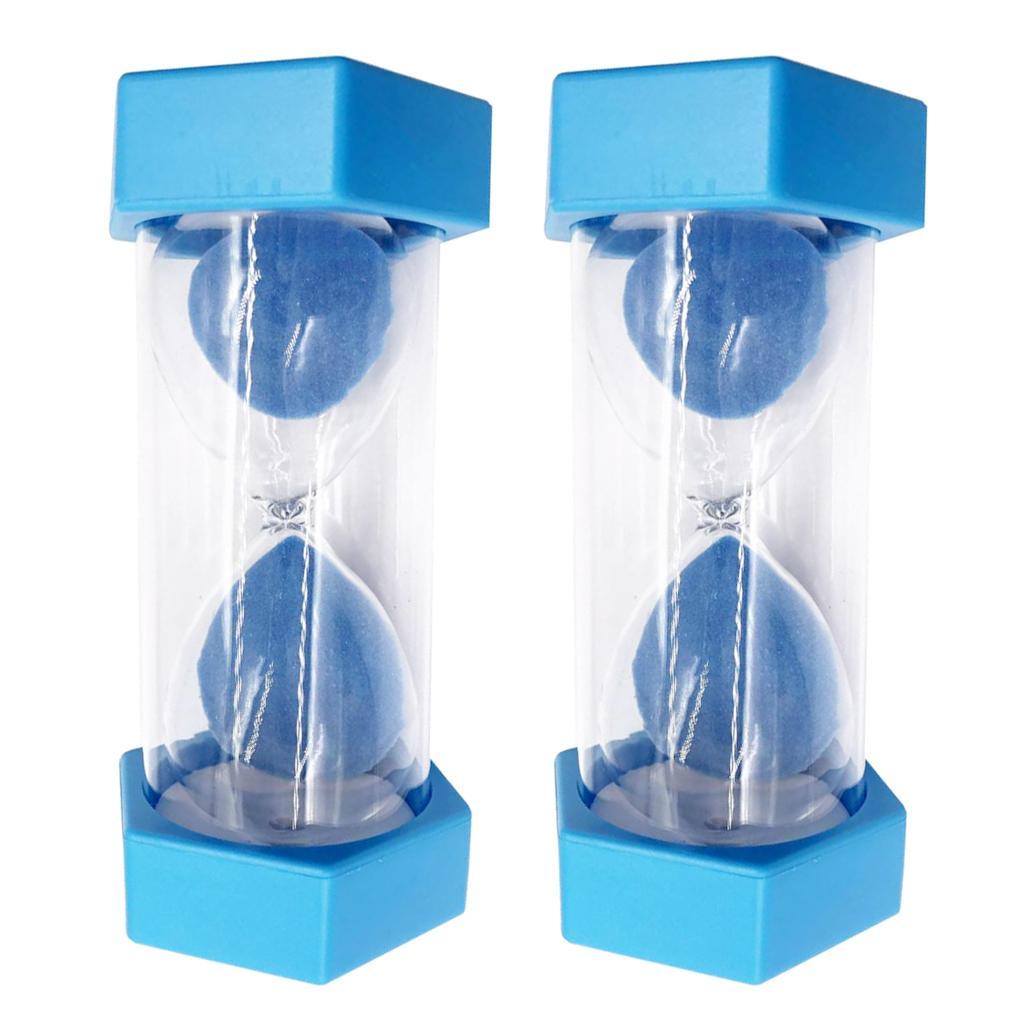 Six angles Plastic Sand Timer Hourglass Kid Reading Game Playing 1 Minute