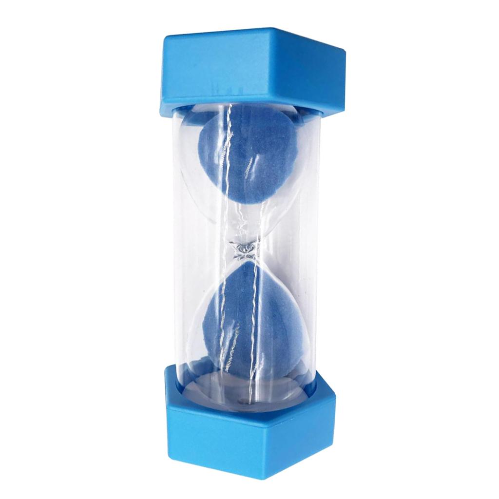 Six angles Plastic Sand Timer Hourglass Kid Reading Game Playing 5 Minute