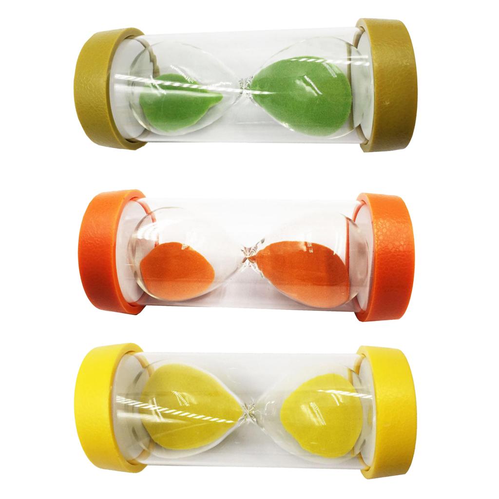 Cute Sandglass Hourglass Sand Clock Timers Desktop Clock 15 Minute Orange