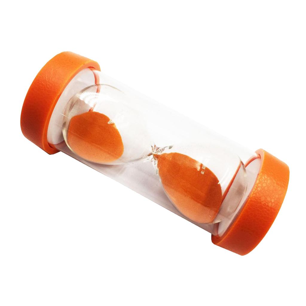 Cute Sandglass Hourglass Sand Clock Timers Desktop Clock 15 Minute Orange