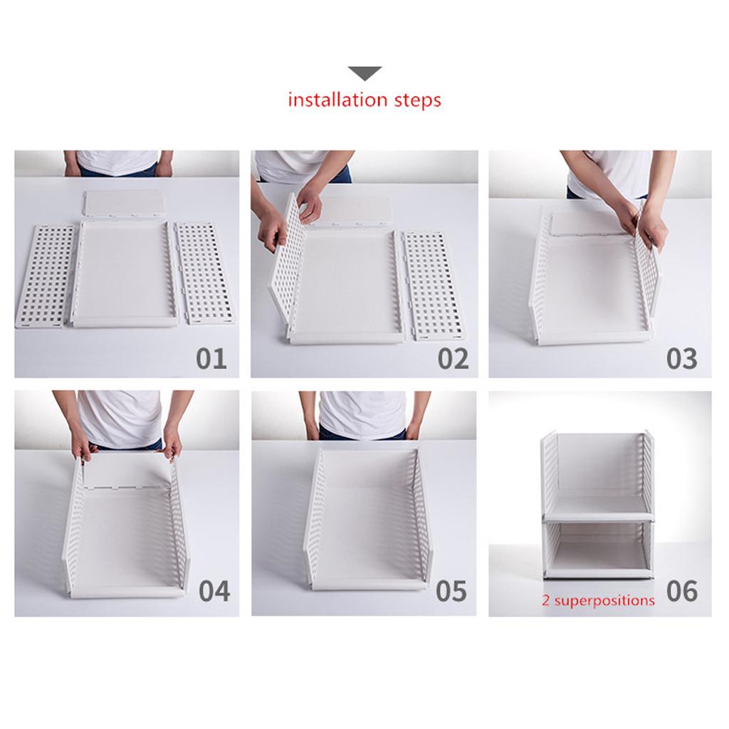 Wardrobe Partition Board Rack Drawer Type Clothes Storage Interlayer High