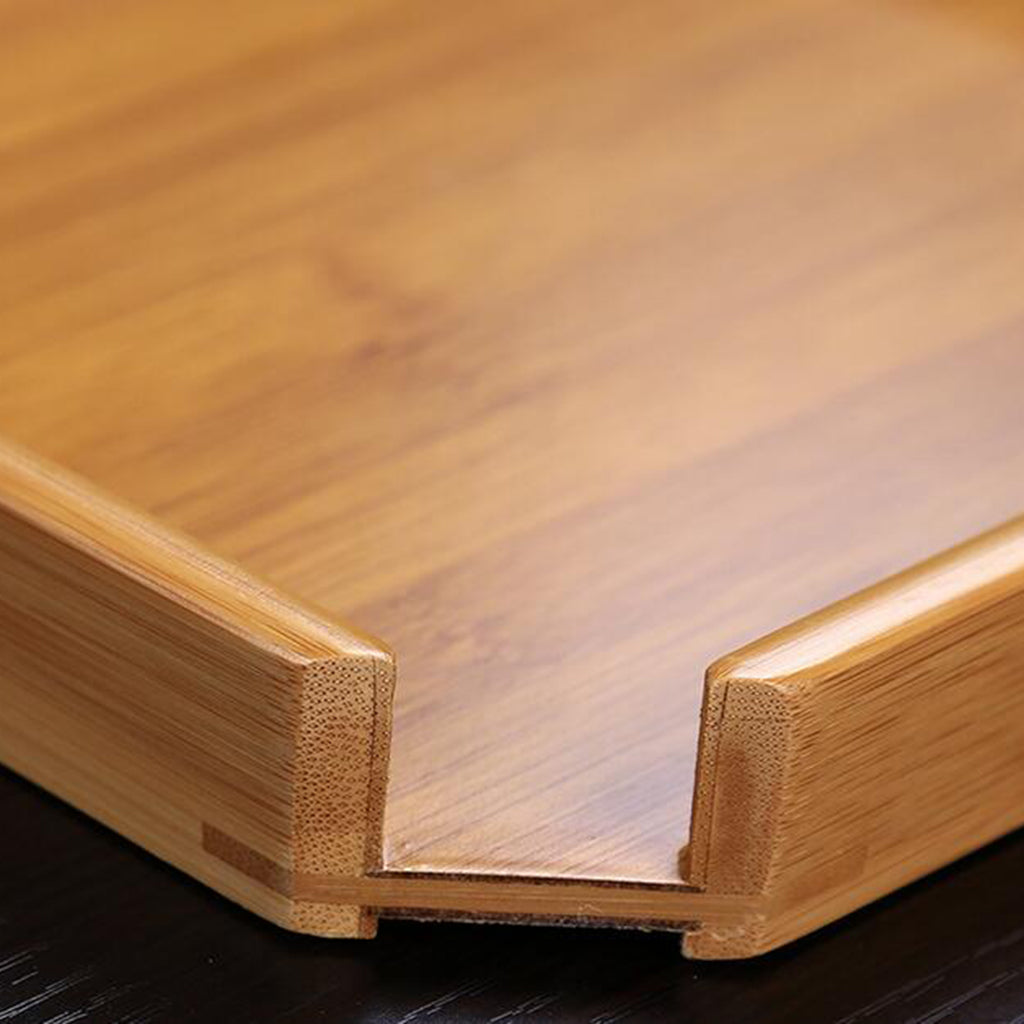 Bamboo Loose Tea Inspection Tray Collection Tray Gongfu Tea Serving Tray