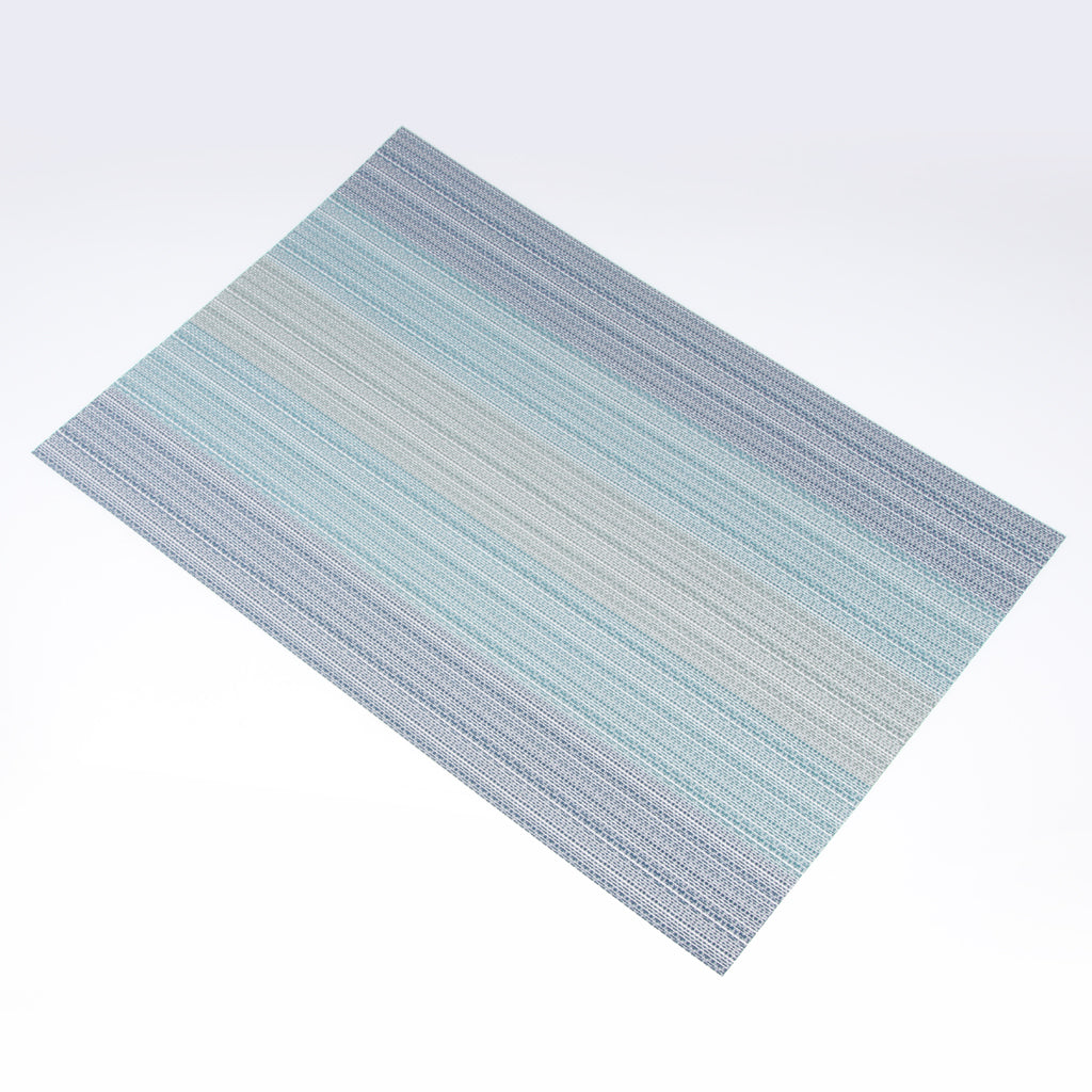 4Pcs Placemats Kitchen Table Placemat Washable Table Mats Light blue