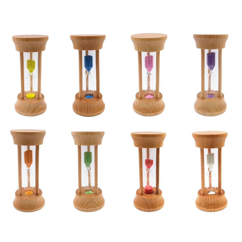 Cute Sandglass Hourglass Sand Clock Timers Desktop Clock 3 Minutes Orange