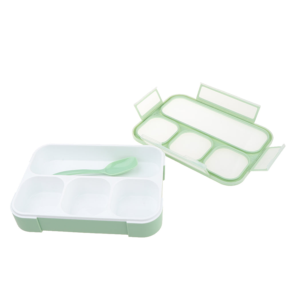 Food Container Lunchbox Bento Box Lunch Case Mess Tin Meal Packing B Green