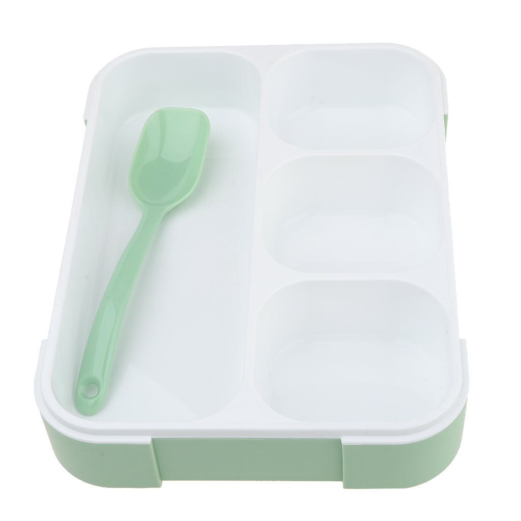 Food Container Lunchbox Bento Box Lunch Case Mess Tin Meal Packing B Green