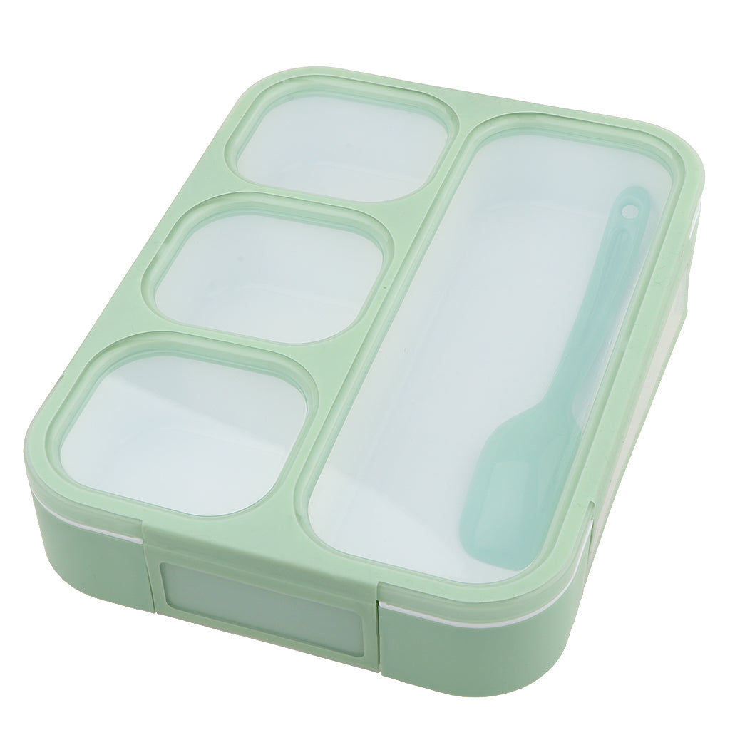 Food Container Lunchbox Bento Box Lunch Case Mess Tin Meal Packing B Green