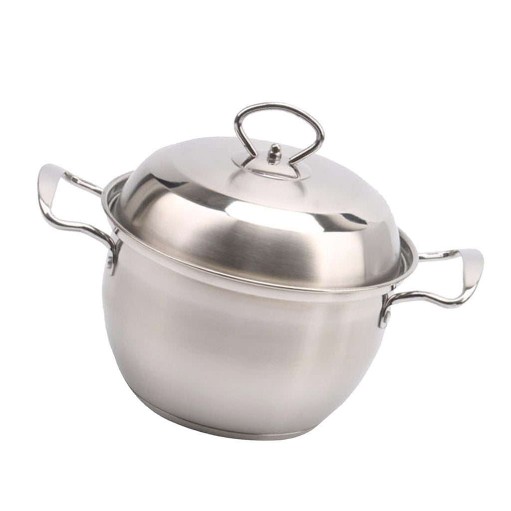 Korean Stainless Steel Sauce Pan Stock Pot Milk Pan Nonstick Saucepan 20cm