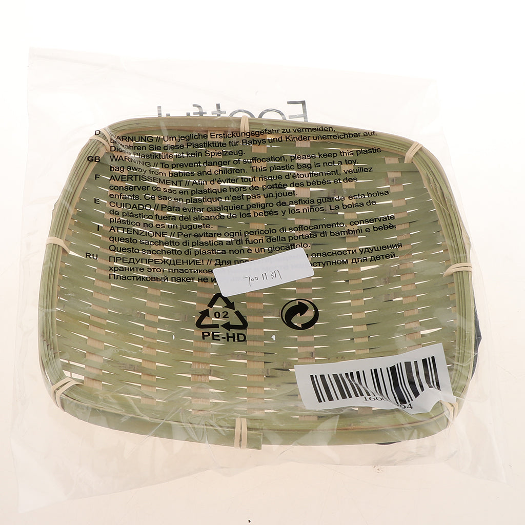 Creative Bamboo Cake Food Serving Trays For Dinning Room Square Shape