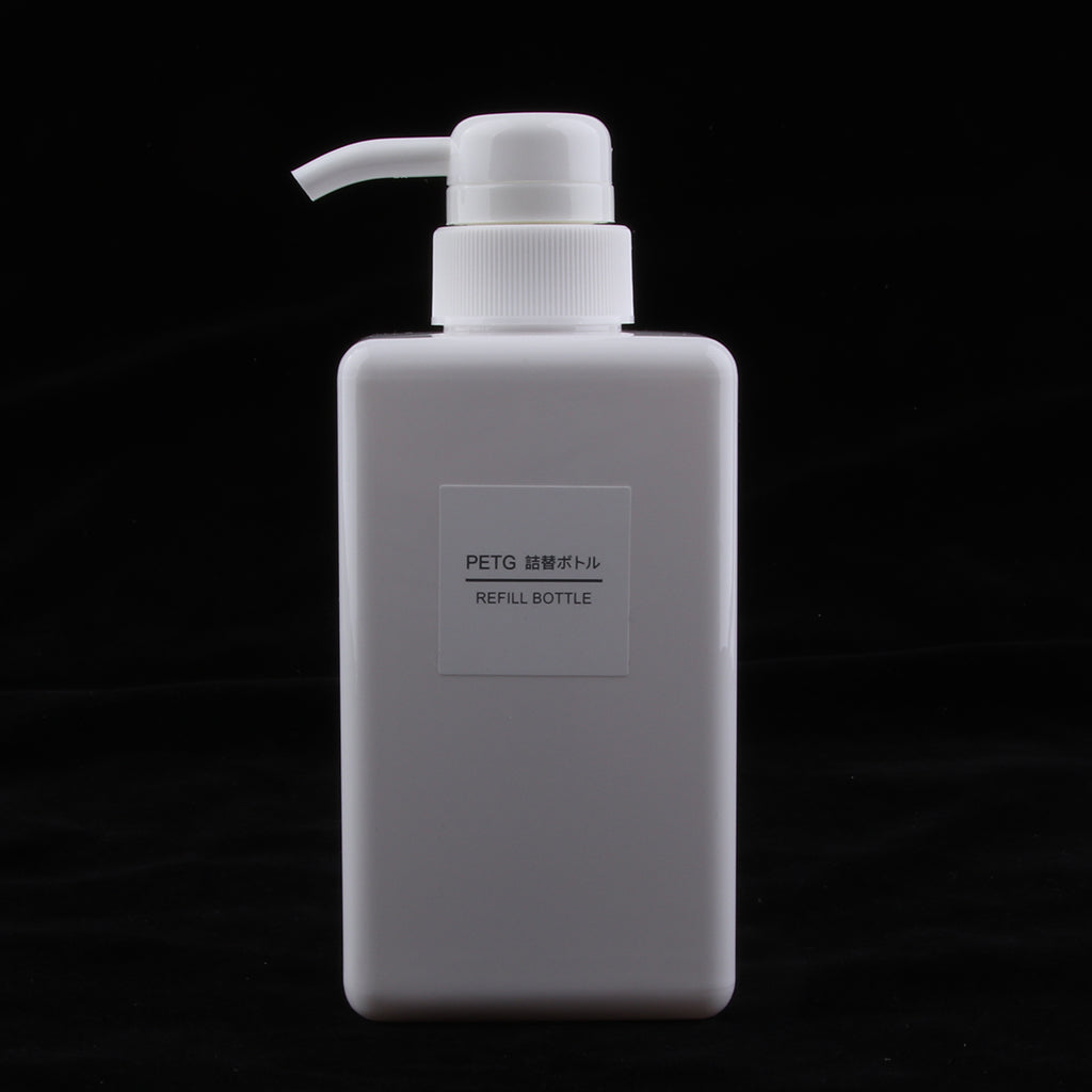 Dispenser Cosmetic Containers Bottle White 450ml