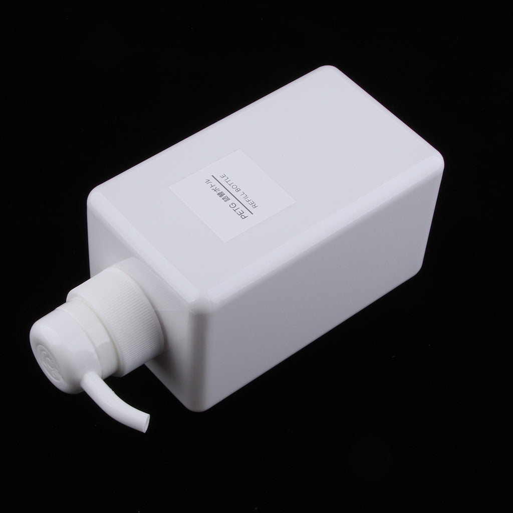 Dispenser Cosmetic Containers Bottle White 450ml