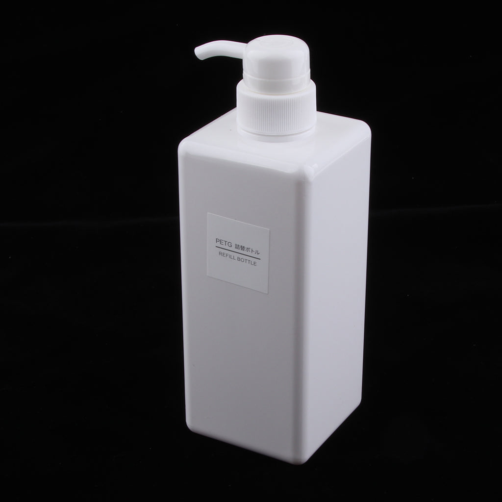 Dispenser Cosmetic Containers Bottle White 650ml