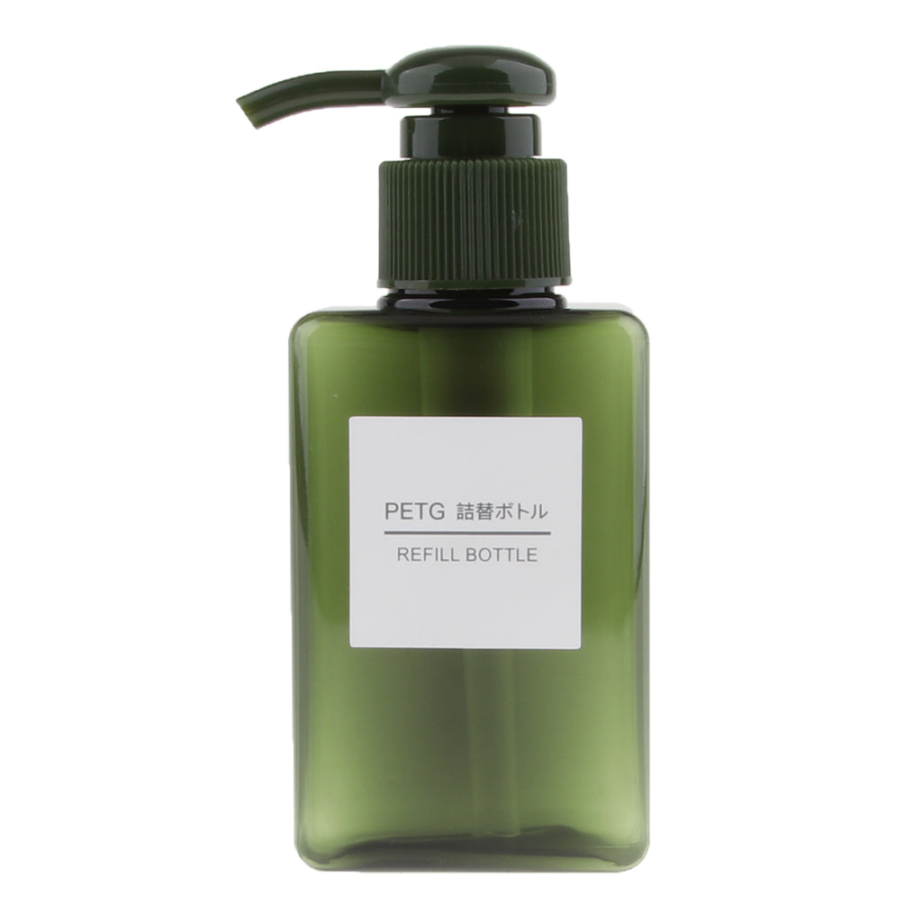 Dispenser Cosmetic Containers Bottle Dark green 100ml