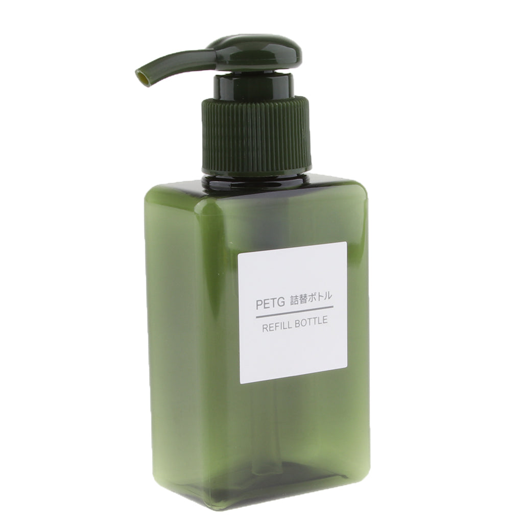 Dispenser Cosmetic Containers Bottle Dark green 100ml