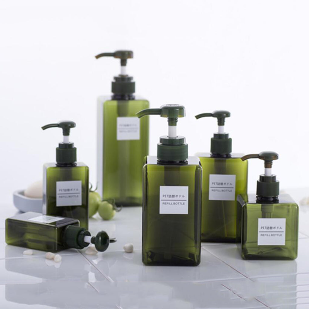 Dispenser Cosmetic Containers Bottle Dark green 100ml