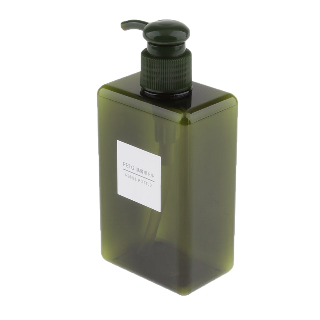 Dispenser Cosmetic Containers Bottle Dark green 280ml