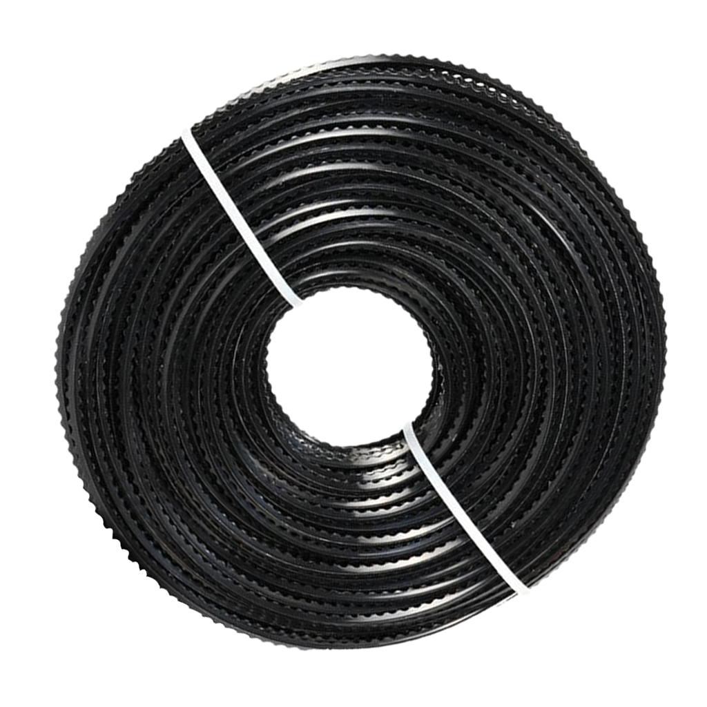 55m/180ft Sawtooth Shape Nylon String Trimmer Line Lawn Mower Accessories