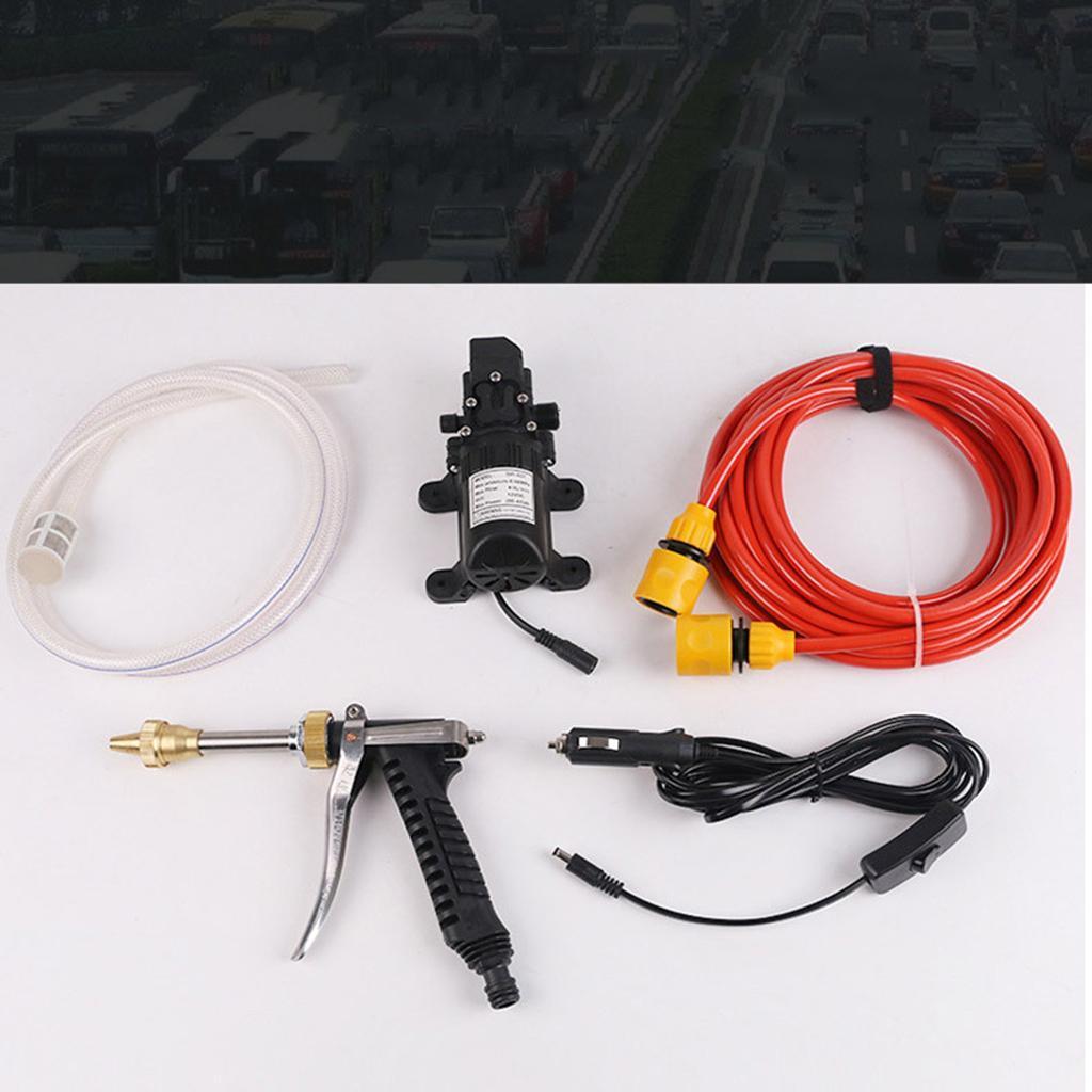 12V Portable 70W 160PSI High Pressure Car Electric Washer Auto Wash Pump