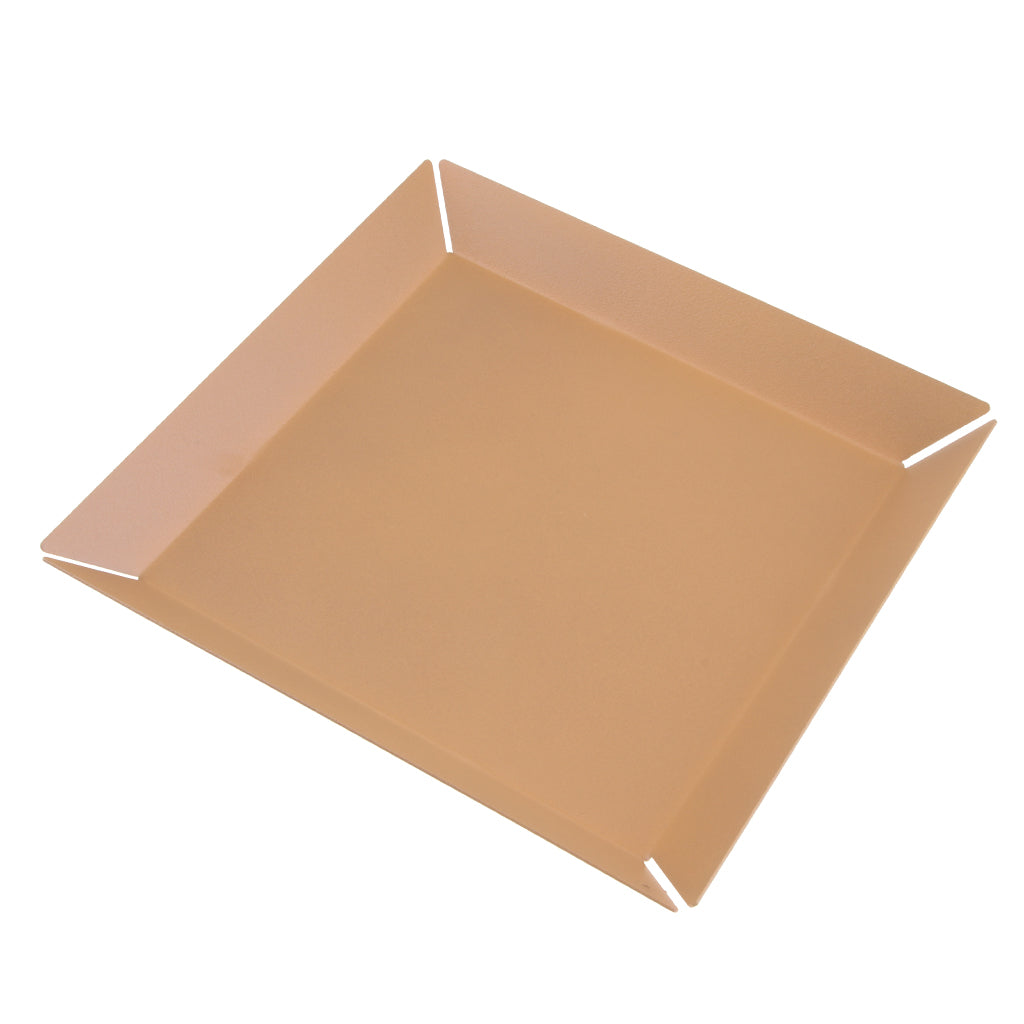 Metal Cupcake Tray Rectangle Tools for Makeup Big square plate