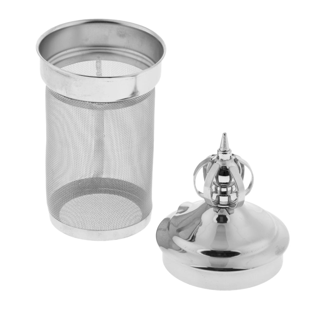 Gooseneck Coffee Kettle Stainless Steel Pour Over Tea Kettle 1.2L Silver