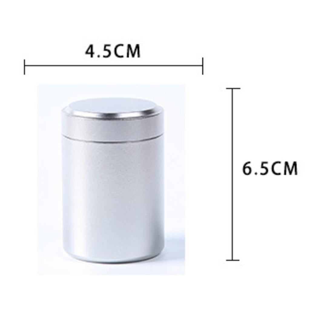 Aluminum Sugar Coffee Tea Tin Jar Candy Sealed Can Gift Box Rose Gold