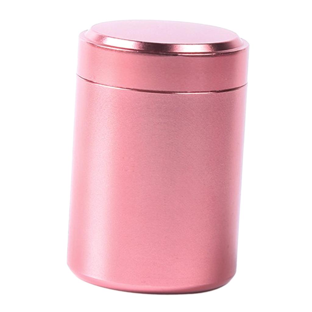 Aluminum Sugar Coffee Tea Tin Jar Candy Sealed Can Gift Box Rose Gold