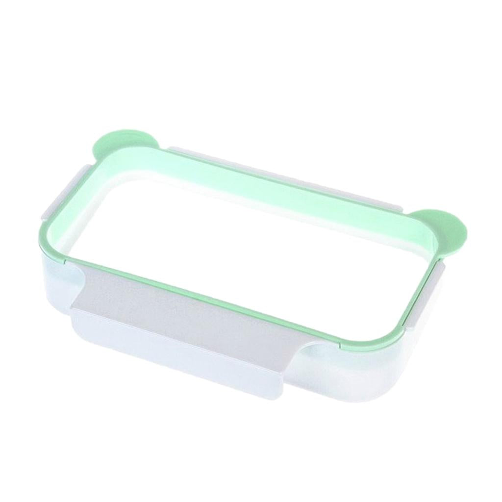 Trash Bag Holder Hanging Kitchen Cupboard Door Stand Garbage Rack Green