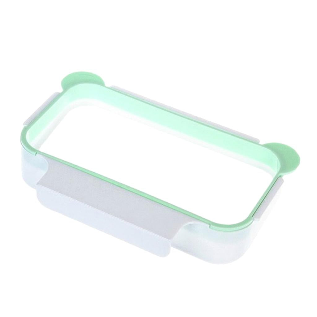 Trash Bag Holder Hanging Kitchen Cupboard Door Stand Garbage Rack Green