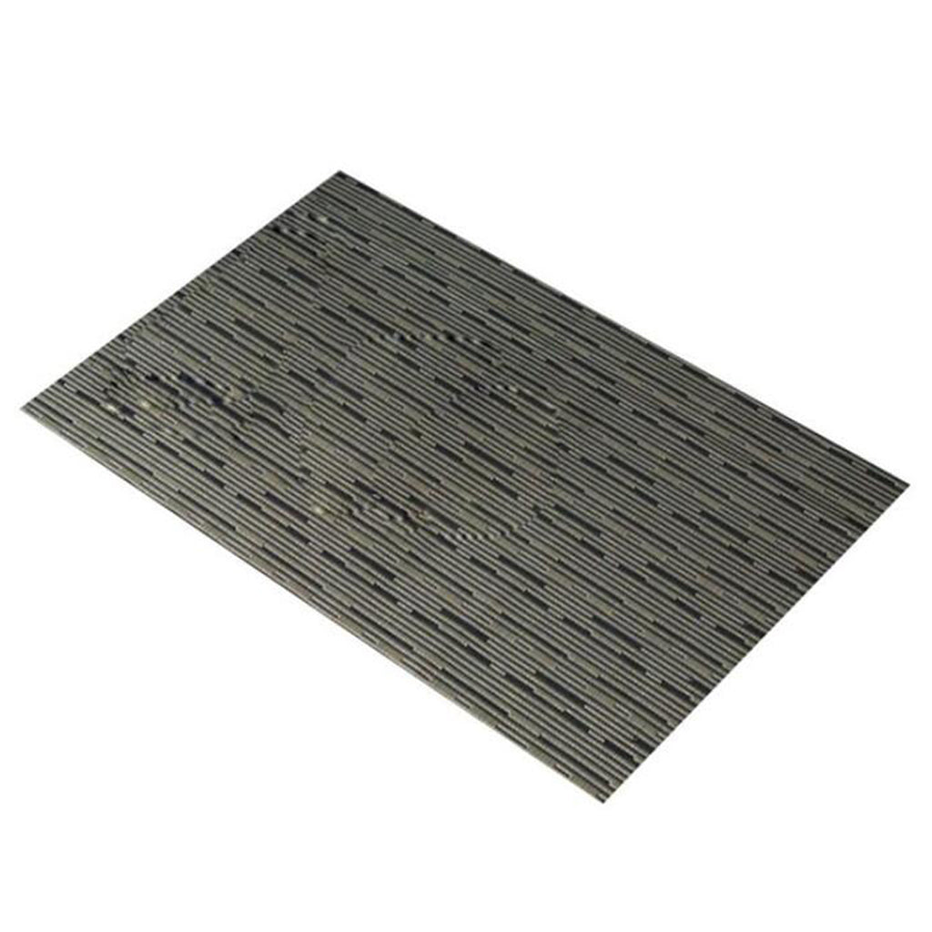 4pcs Vinyl Placemats Coasters Plastic Vintage Tableware Picnic Mat Grey