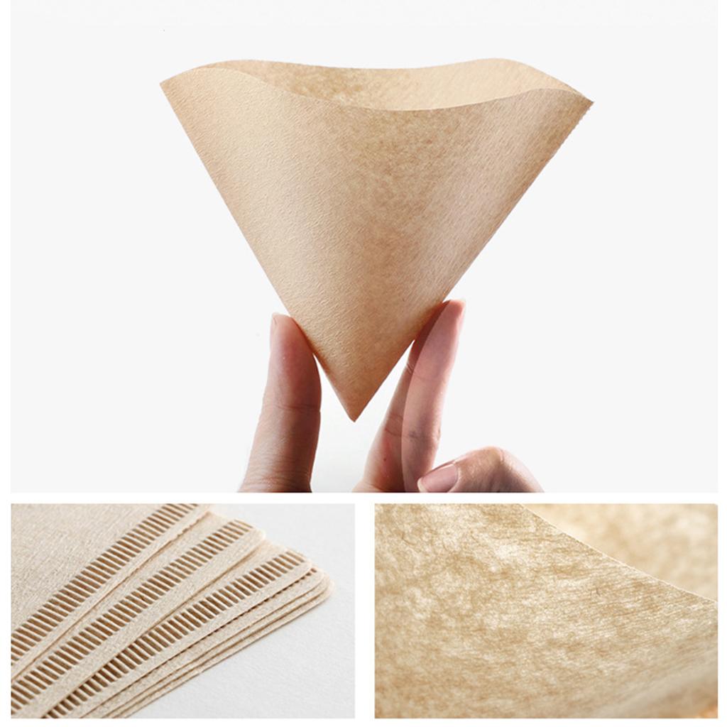 3x40x Filter Paper for Coffee Machine Brewer Espresso Maker Dripper 1-2 Cups