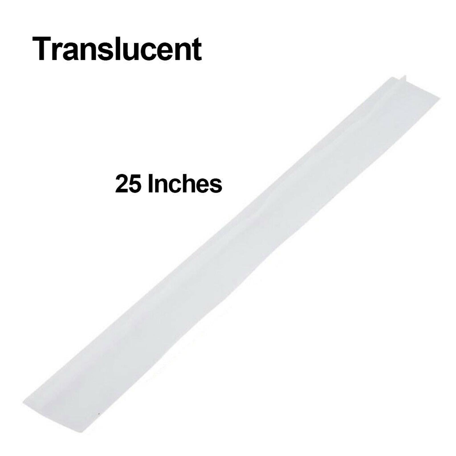 3xKitchen Silicone Stove Counter Gap Cover Kitchen Spill Guard Clear 25Inch