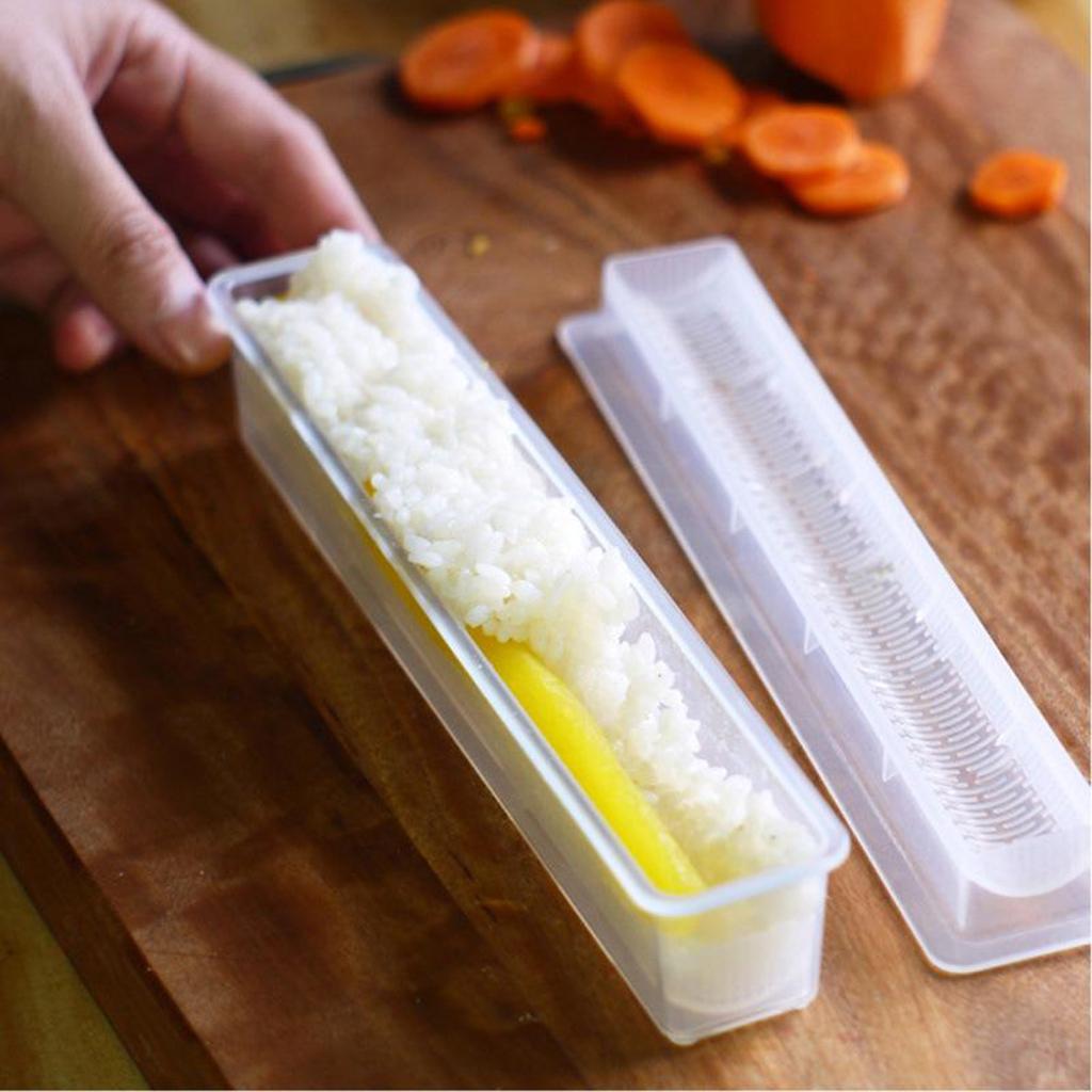 5xSushi Maker Kit for Beginners 3Pcs/Set Sushi Making Kit Plastic Non-Stick