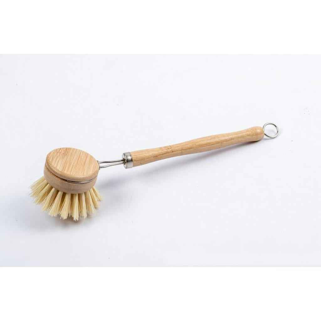 Dish Brush Wooden Handle Kitchen Brushes Nylon Bristle Natural Scrubber brush