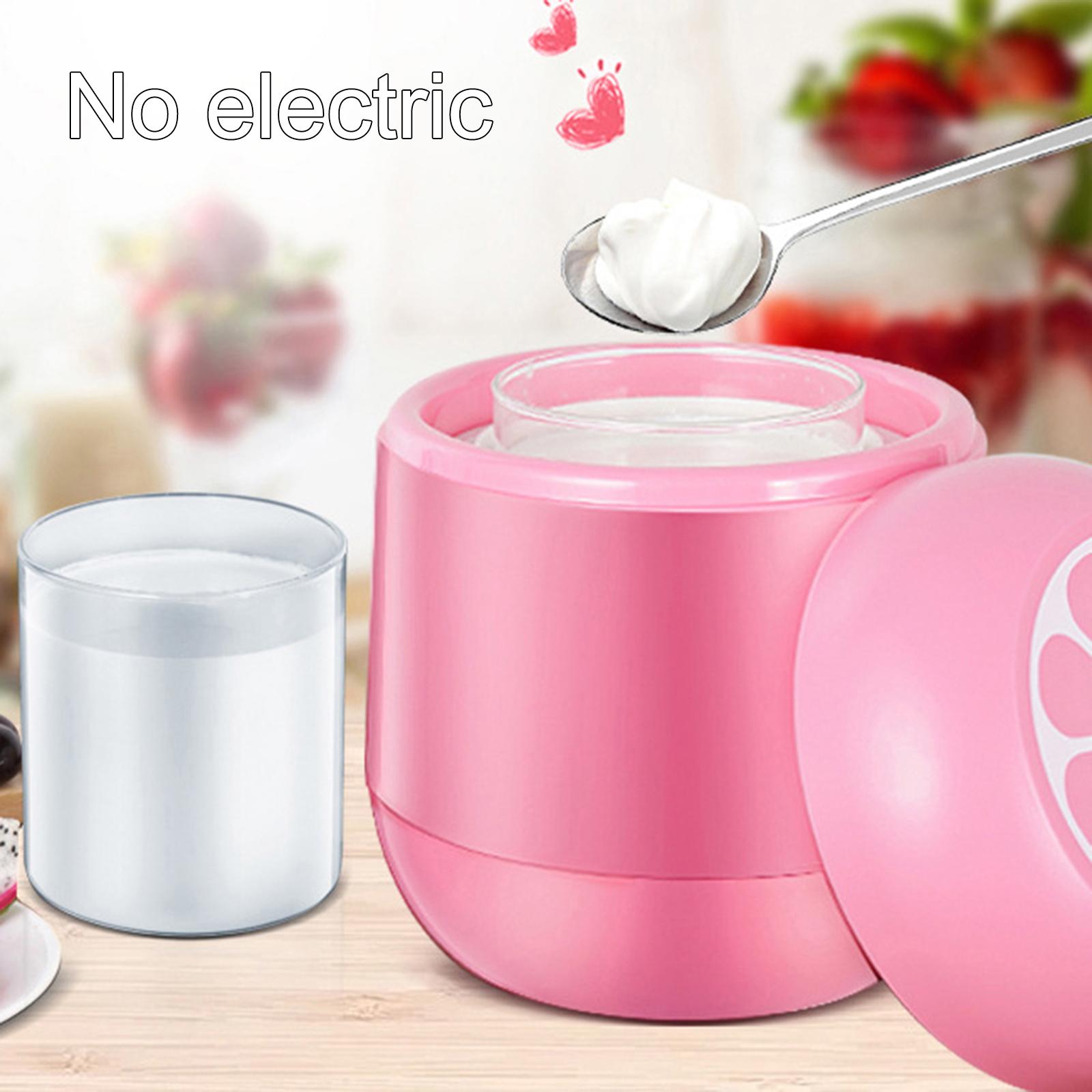 DIY Yogurt Making Machine Fermenter Household Cheese Maker Kitchen Pink