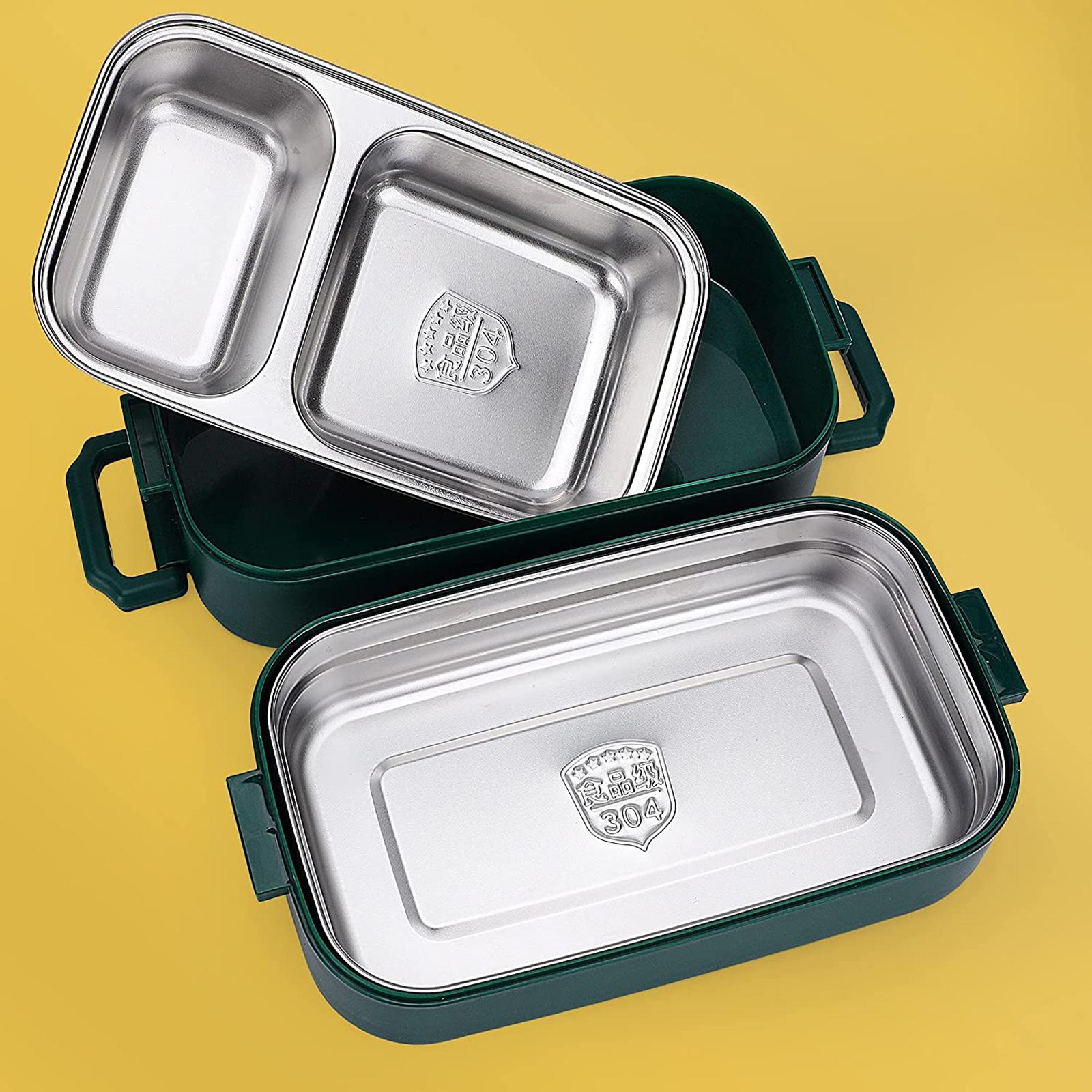 Bento Lunch Box Lunch Container 1100ml Storage BPA Free Picnic Camping green