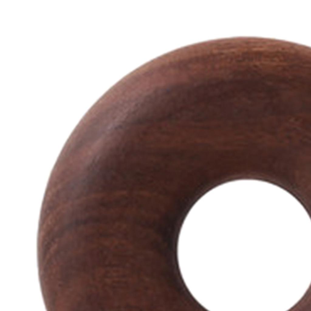 4xDonuts Wooden Sealing Bag Clips Tea Sealing Strips Keep Your Food Fresh Walnut L
