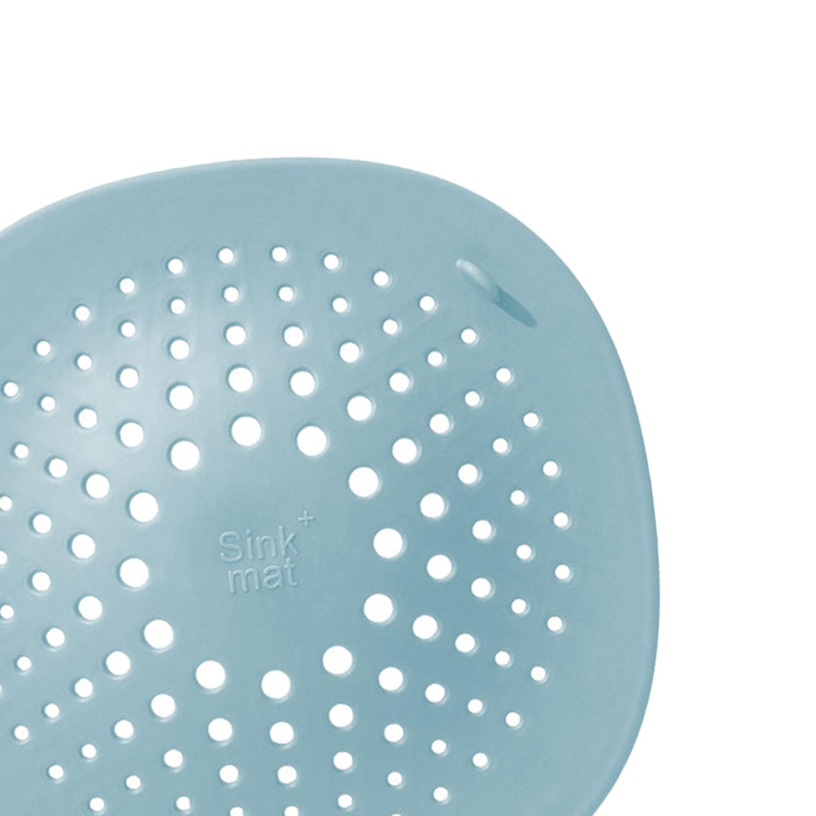 3xDrain Hair Catcher Bath Stopper Sink Strainer Filter Shower Cover Blue