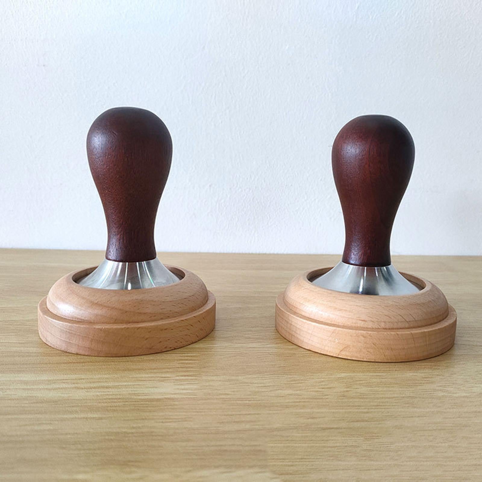 Coffee Tamper Whorl Flat Base Ripple Espresso Cafe Barista 53mm 54mm 58mm