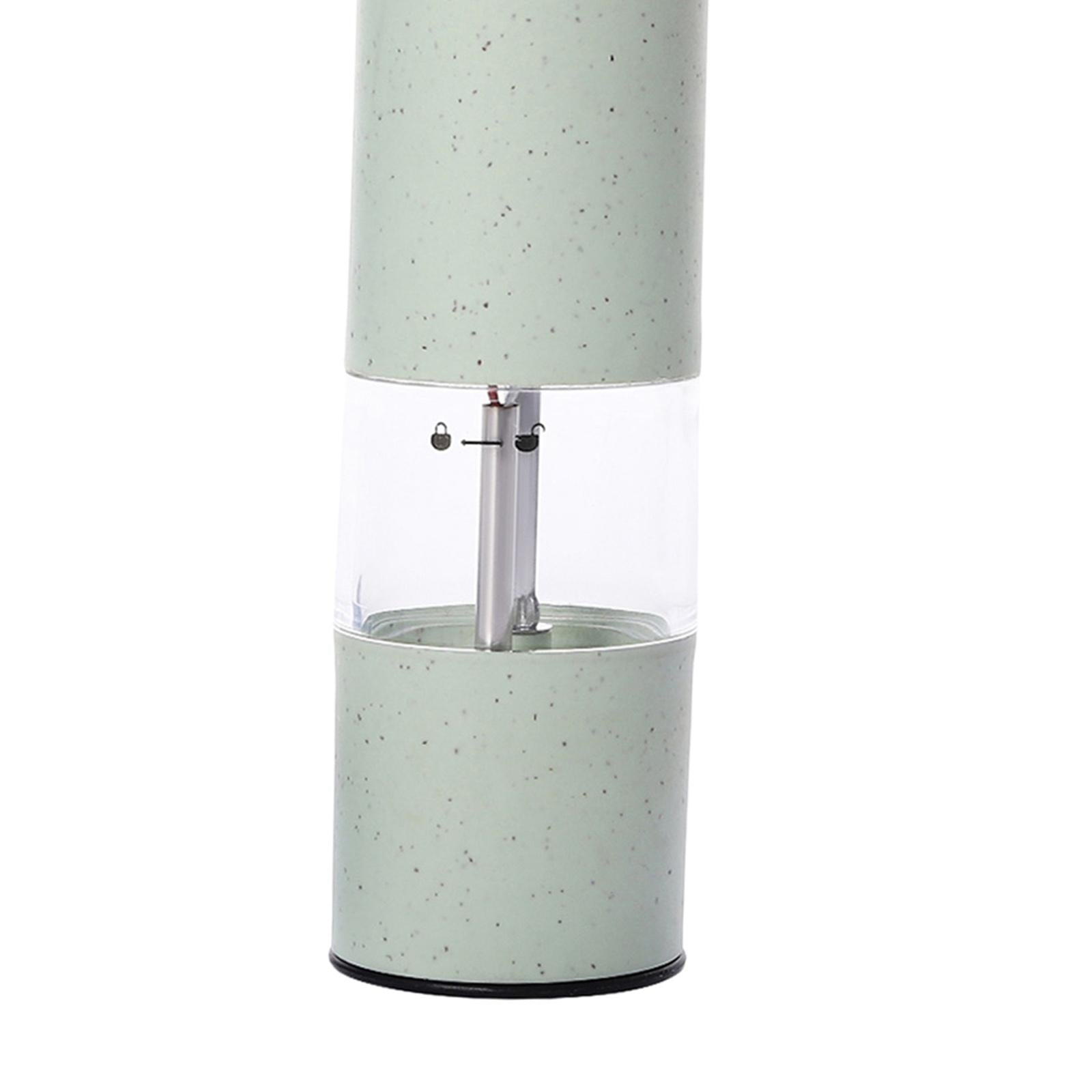 Automatic Electric Salt and Pepper Mill Shaker Salt Miller Crusher Green