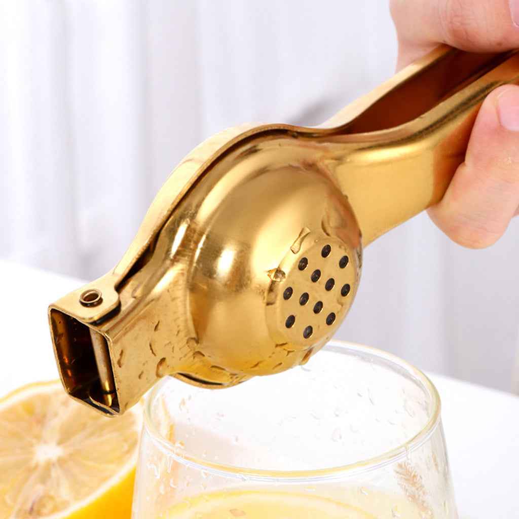 Manual Juicer Orange Press Lemon Squeezer Fruit Juicer Extractor Gold