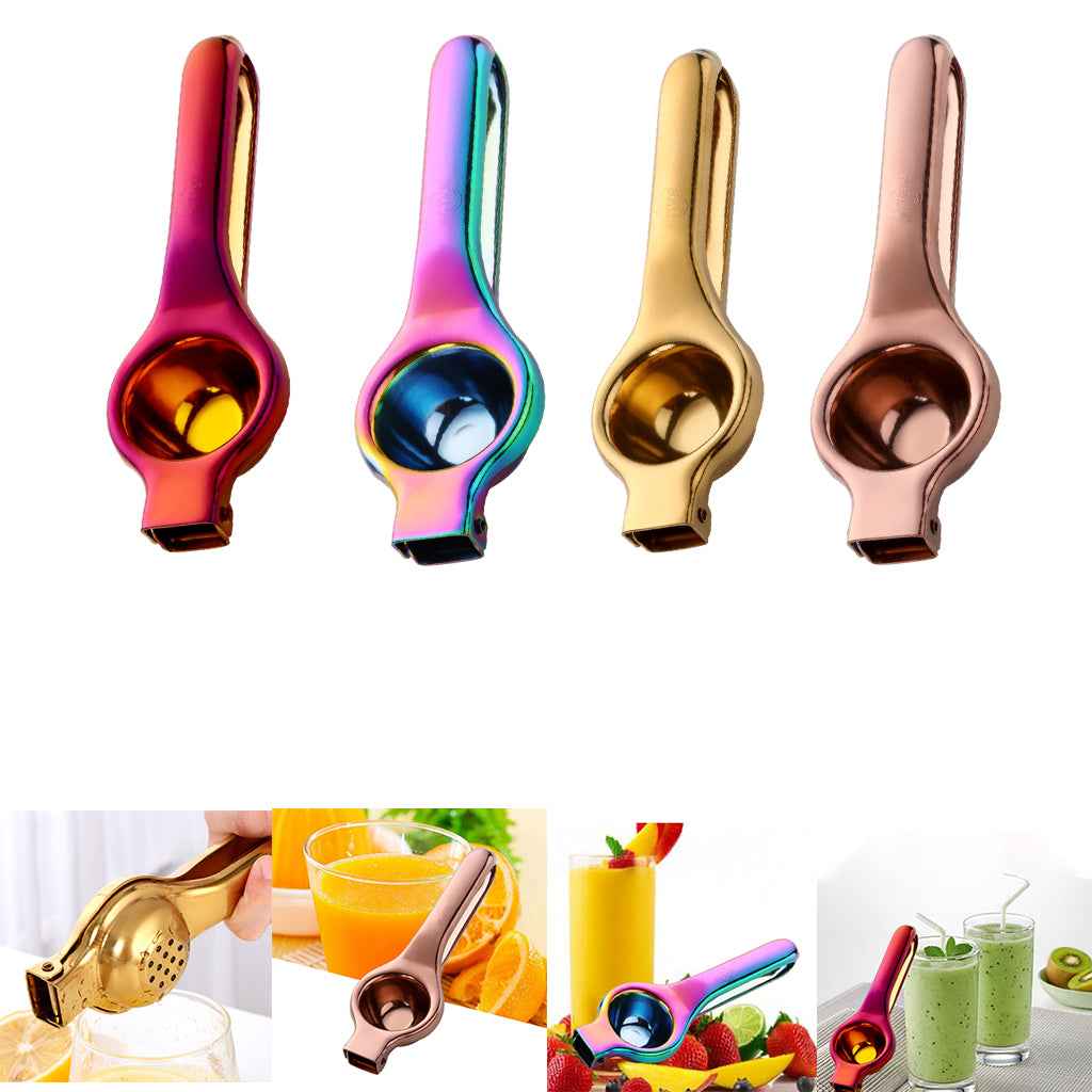 Manual Juicer Orange Press Lemon Squeezer Fruit Juicer Extractor Gold