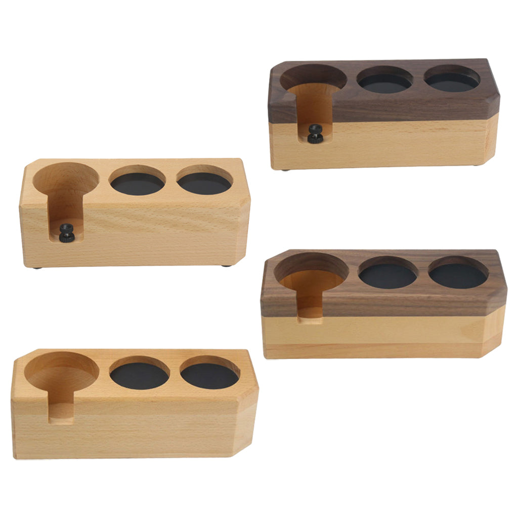 Coffee Tamper Holder Anti-slip Barista Station Rest Latte Art Barista Tools S Beech