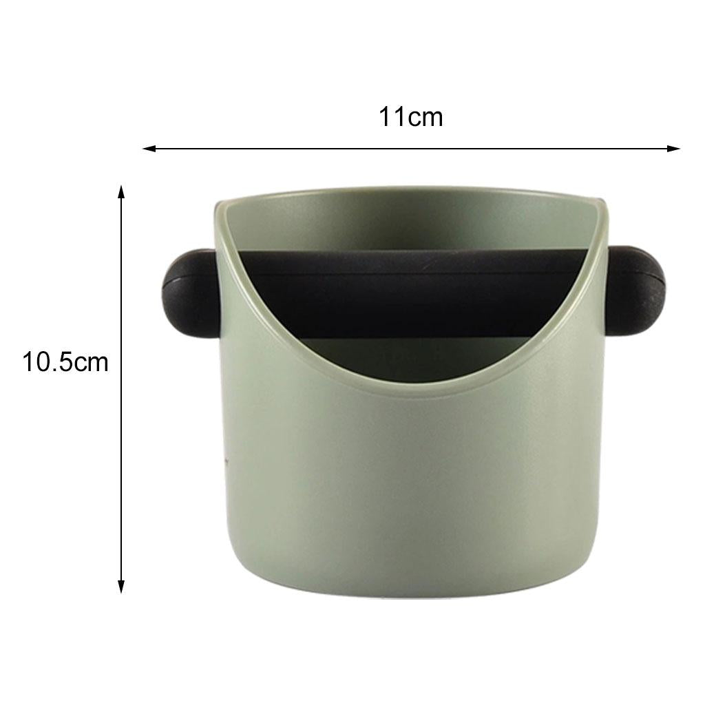 Coffee Knock Box Bin Espresso Grinds Tamper Waste Tamp Grind A Light Green
