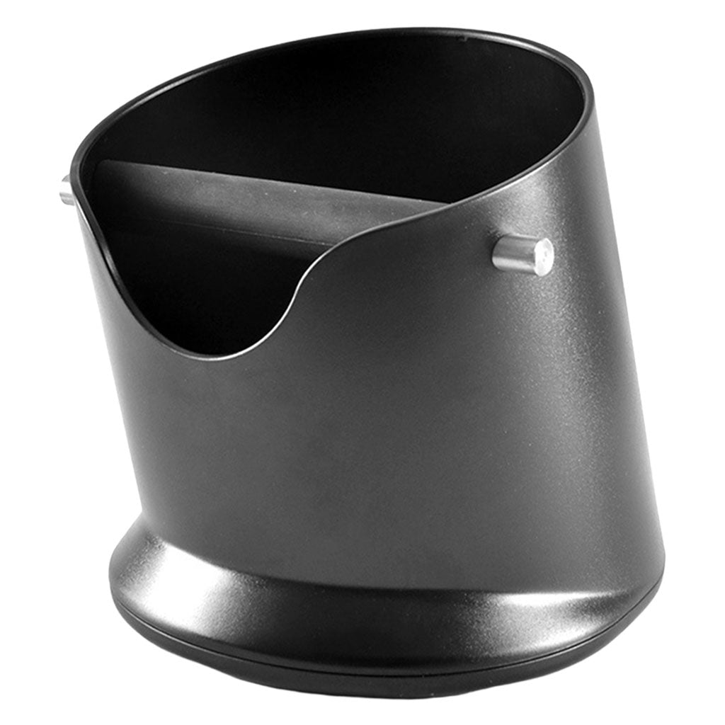 Coffee Knock Box Bin Espresso Grinds Tamper Waste Tamp Tube Grind Black B