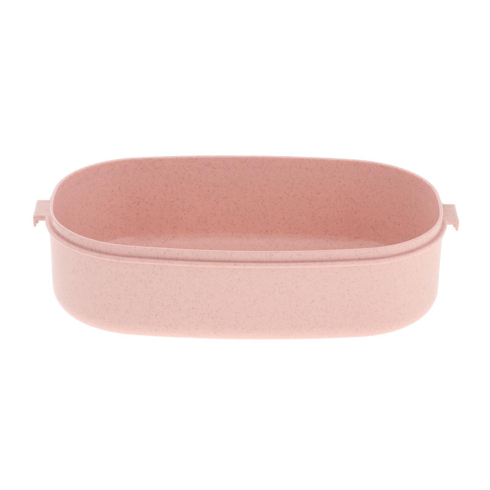 Bento Box Leakproof BPA Free Stainless Steel Thermal Lunch Box Picnic Travel 2 layer pink