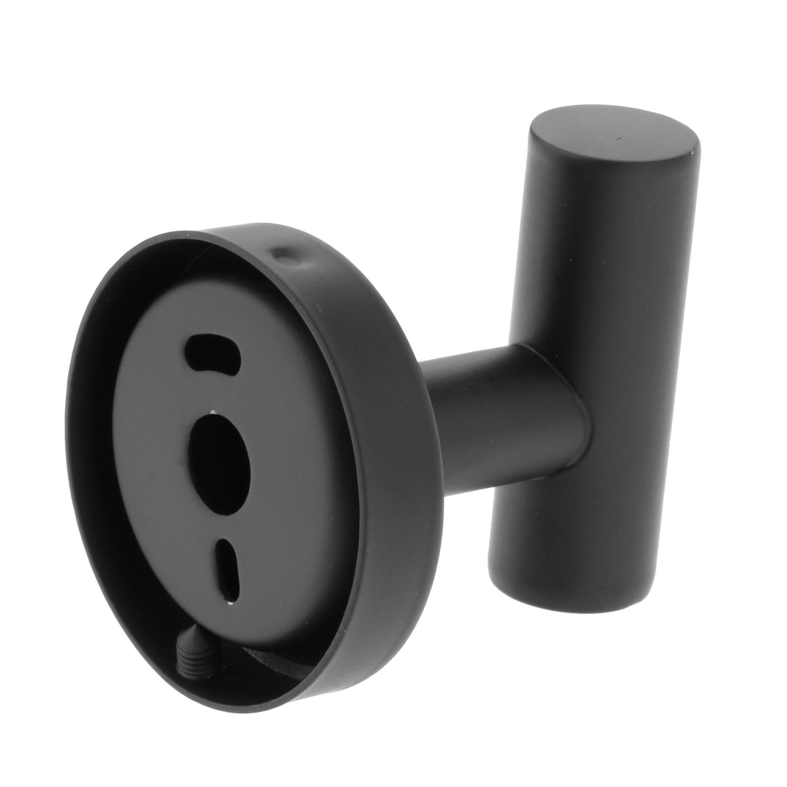 Bathroom Hardware Set Towel Rack Wall Mounted Toilet Paper Holder Black