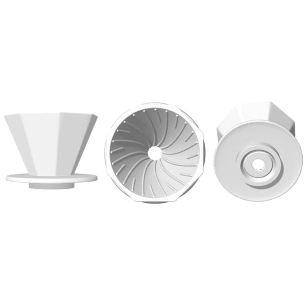 Ceramics Coffee Drip Filter Filter Cup Dripper Stand Cup Household White Small