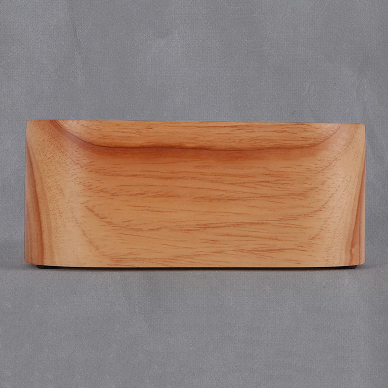 Coffee Tamper Holder Power Maker Excellent Feel Grinder Solid Wood Carving