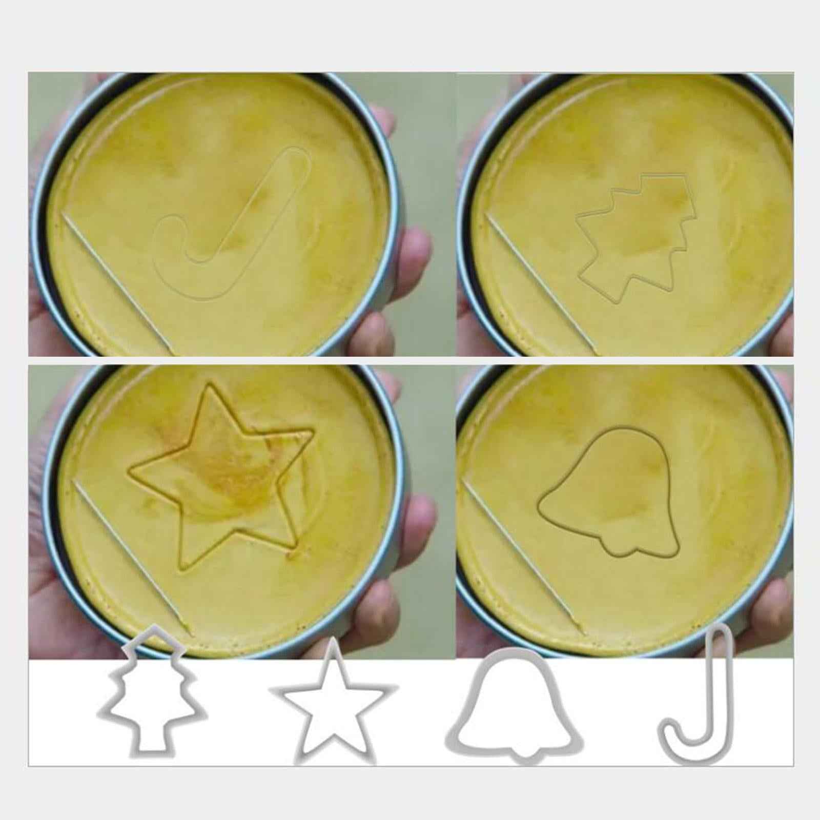Squid Game Cookie Cutters Biscuit Cutters Tool Set Sugar Cake Mold Crutch