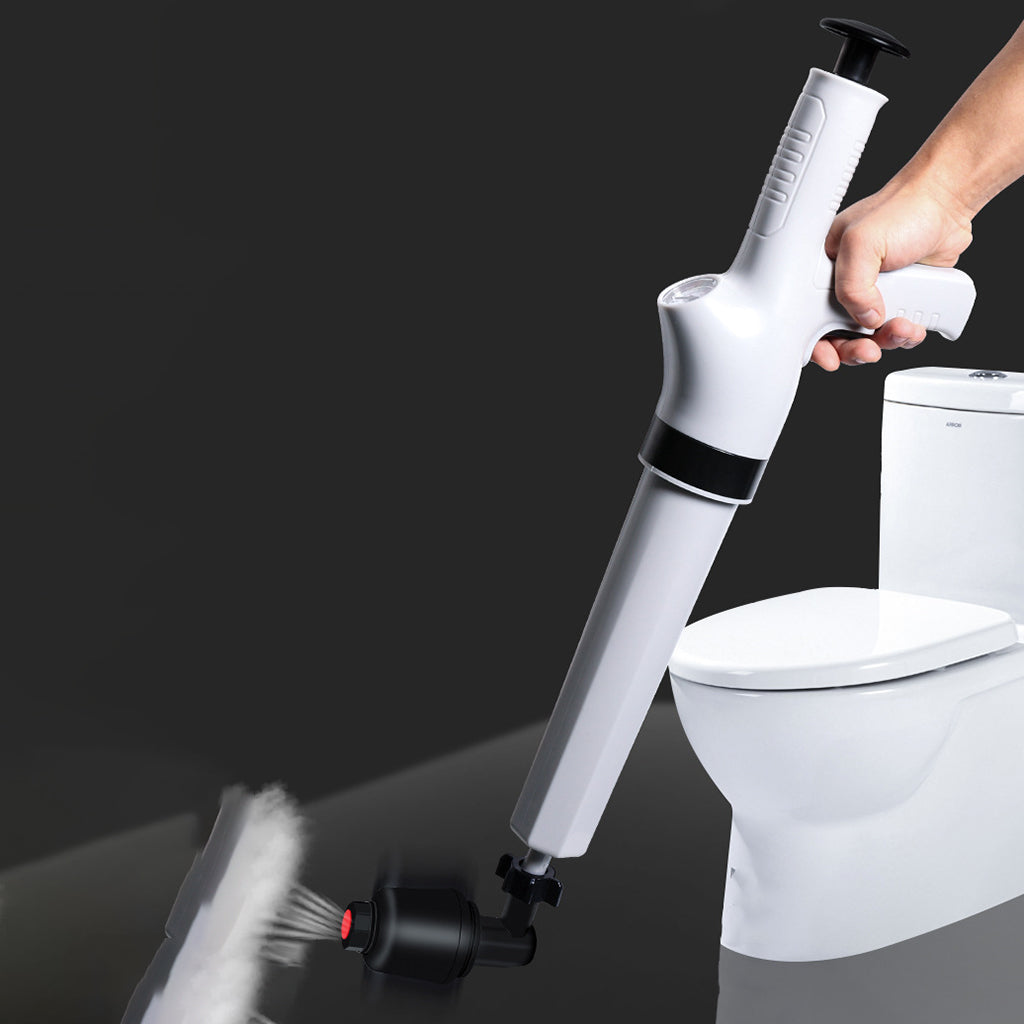 Bathroom Toilet Plunger High Efficient Sink Plunger Dredge Pump White